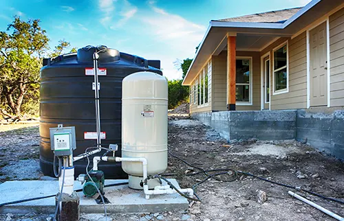 Cliff Cummings Water Services - Well Water Tank